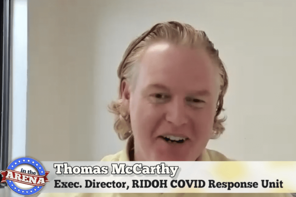Thomas mccarty, exec director, covid response unit.