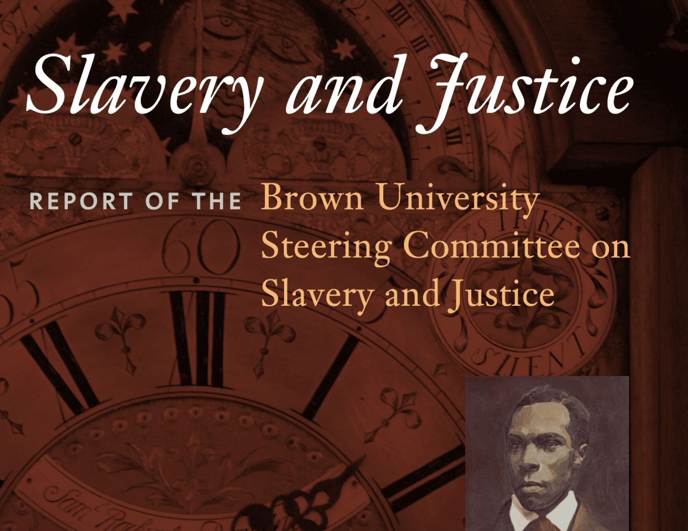 The cover of the report of the brown university committee on slavery and justice.