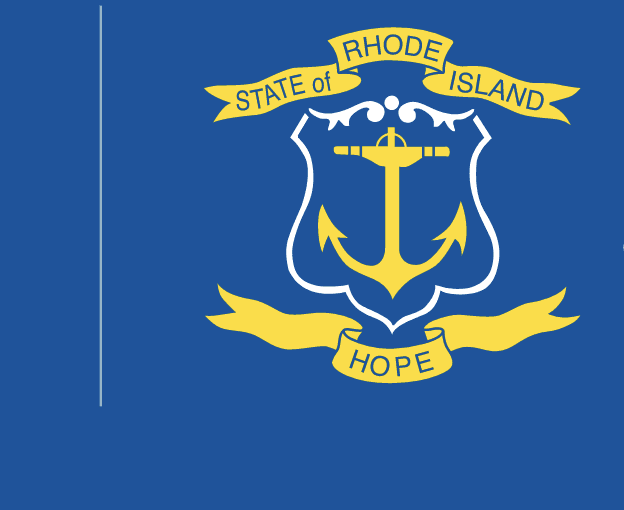 Rhode island state flag.