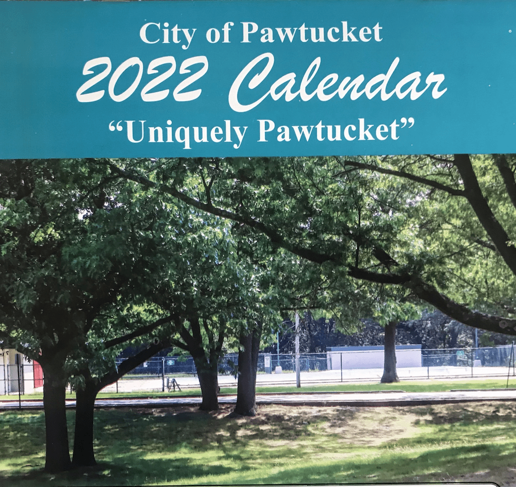 City of pawtucket 2021 calendar.
