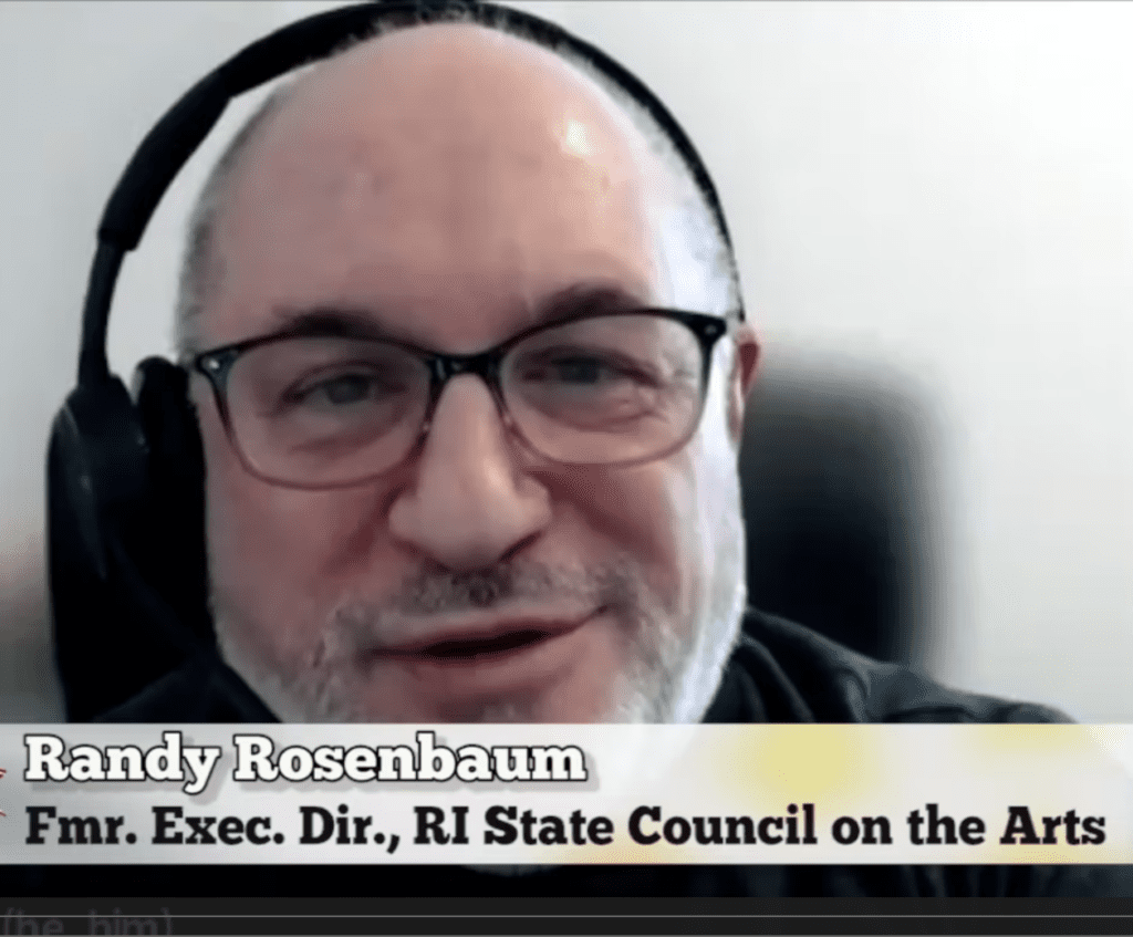 Randy rosenbaum on the arizona state council on the arts.