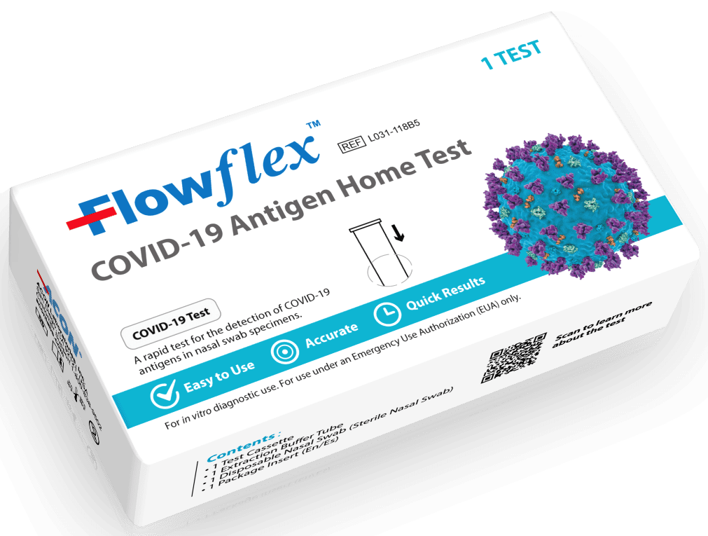 Flowflex covid-19 anti-home test.