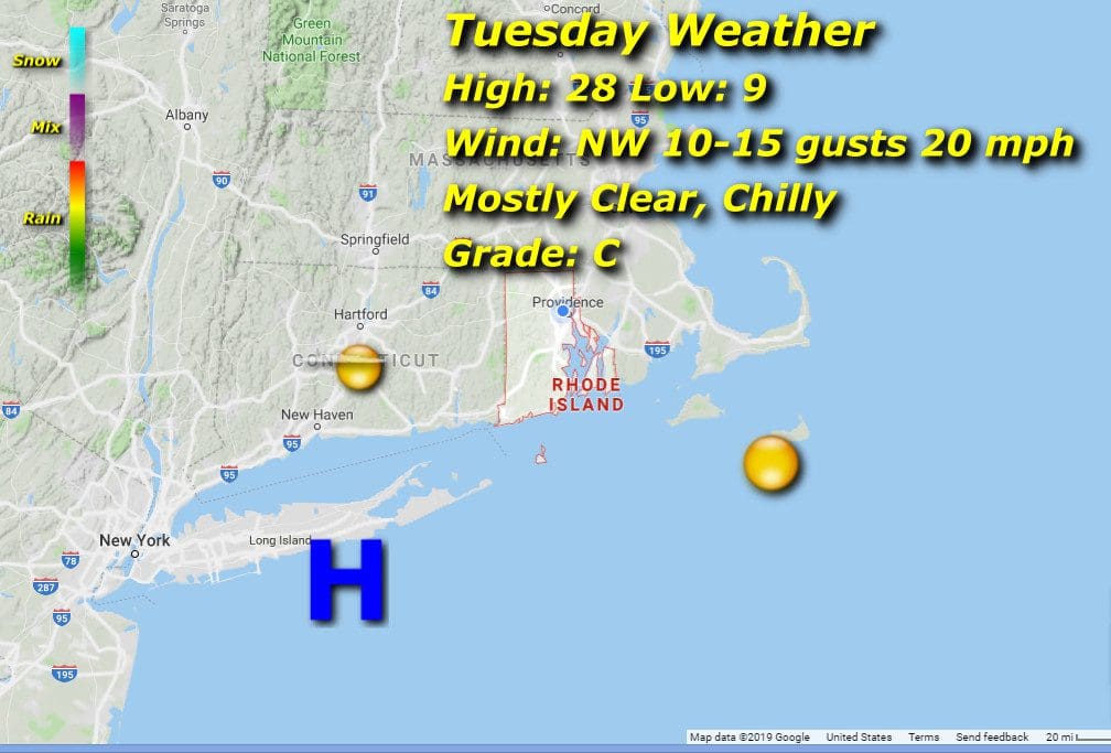 Tuesday weather map for new hampshire.