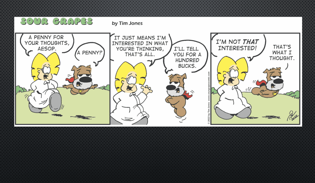 A comic strip with a dog and a cat.