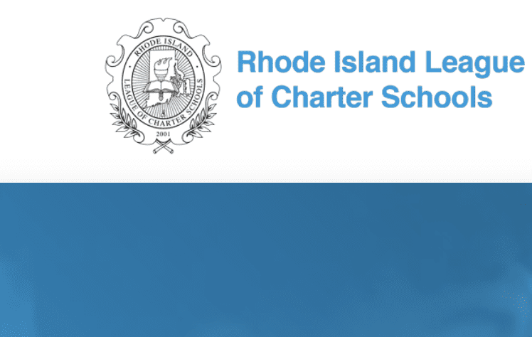 Rhode island league of charter schools logo.