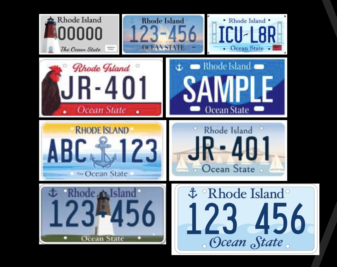 Updated: The RI License Plate kerfuffle - see 940 others 