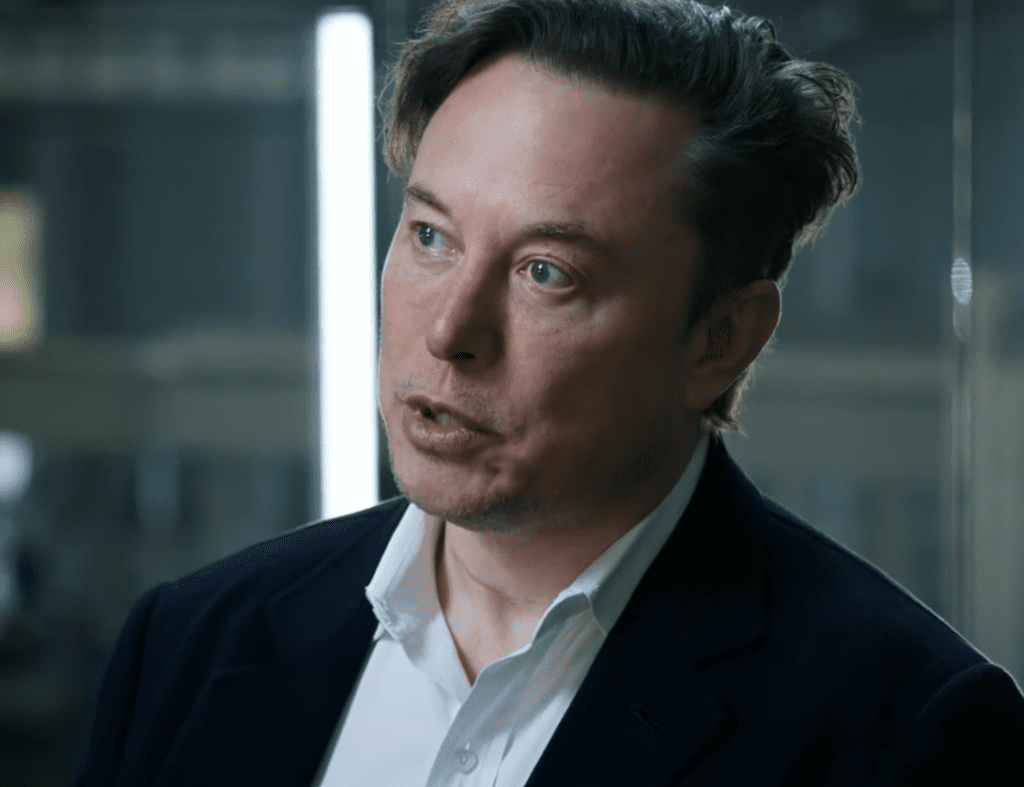 Elon musk in an interview.
