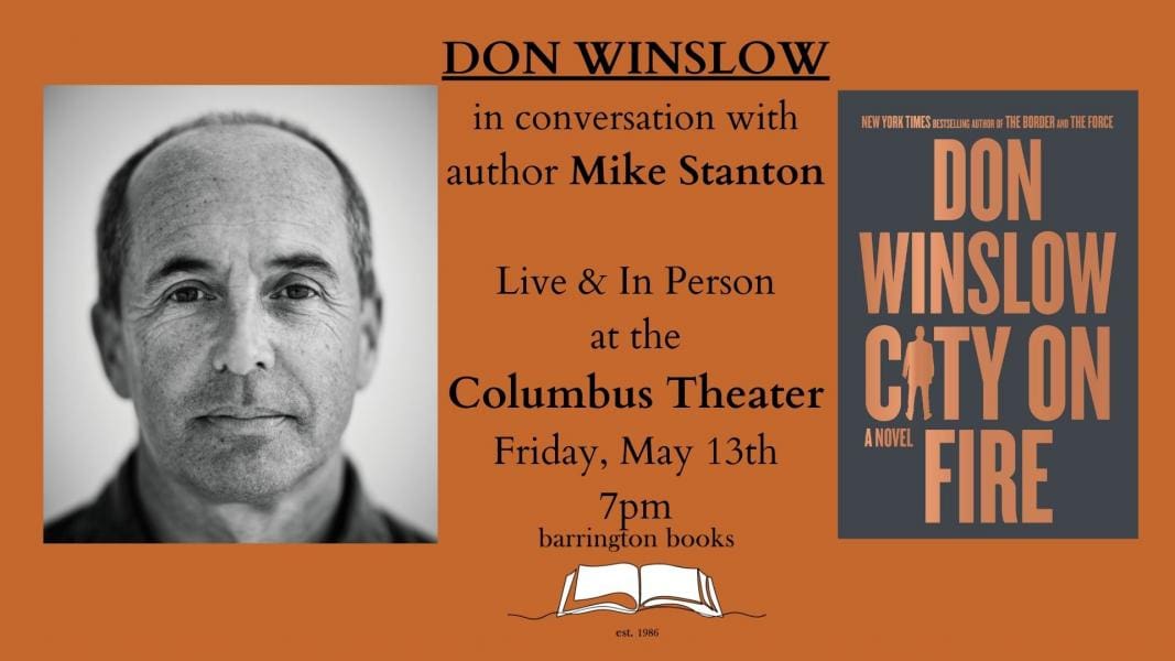 In the Arena - author Don Winslow - RINewsToday.com
