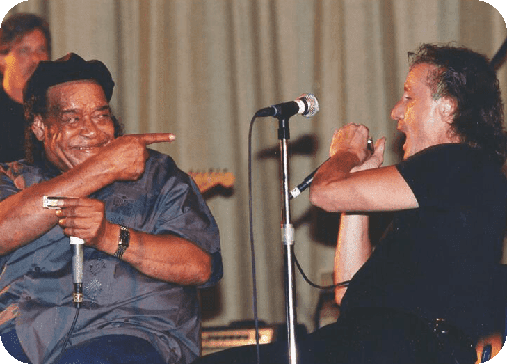 James Cotton and James Montgomery