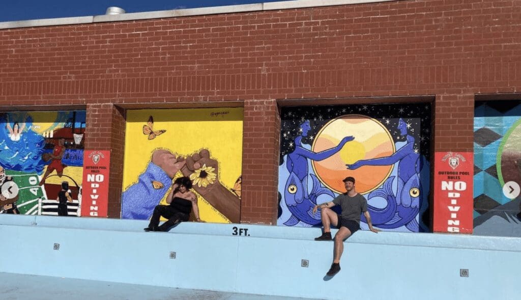 ART! Murals debut TODAY at Davey Lopes Rec Center Pool