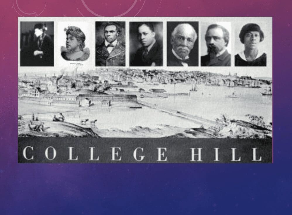 College hill - the history of college hill.