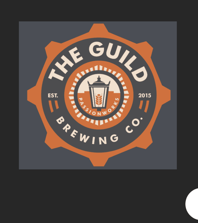 The guild brewing co logo.