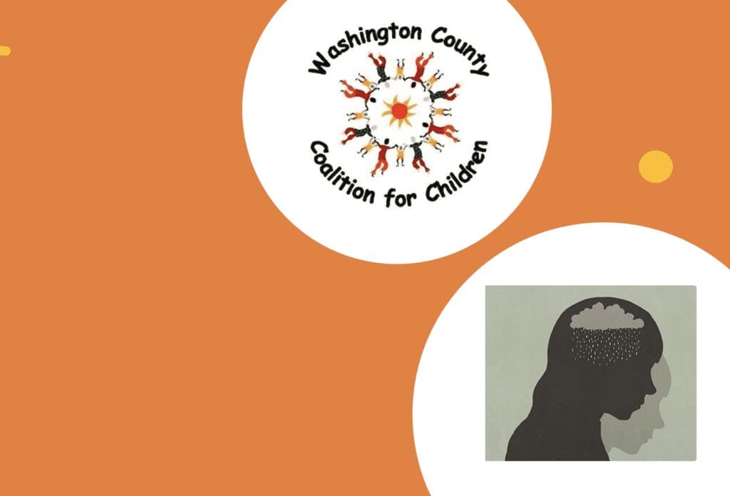 The logo for the washington county center for children.