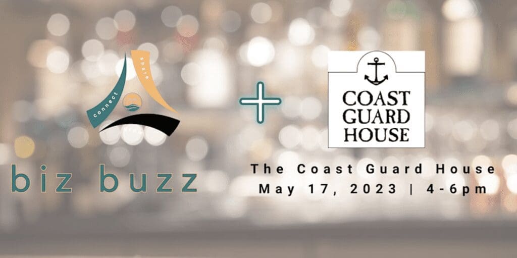 The coast guard house and the buzz.