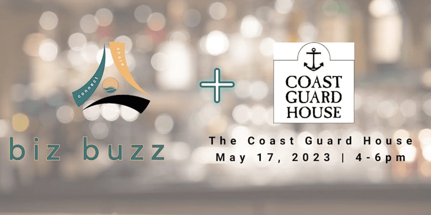 The coast guard house and the buzz.