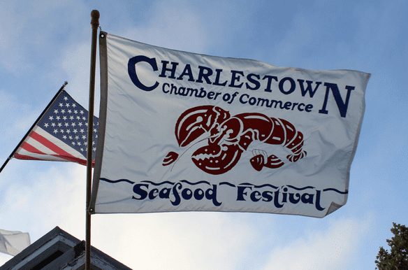 Charlestown Seafood Festival, organized by the chamber of commerce.