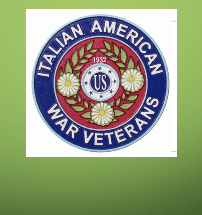 The Italian American veterans logo from Rhode Island.