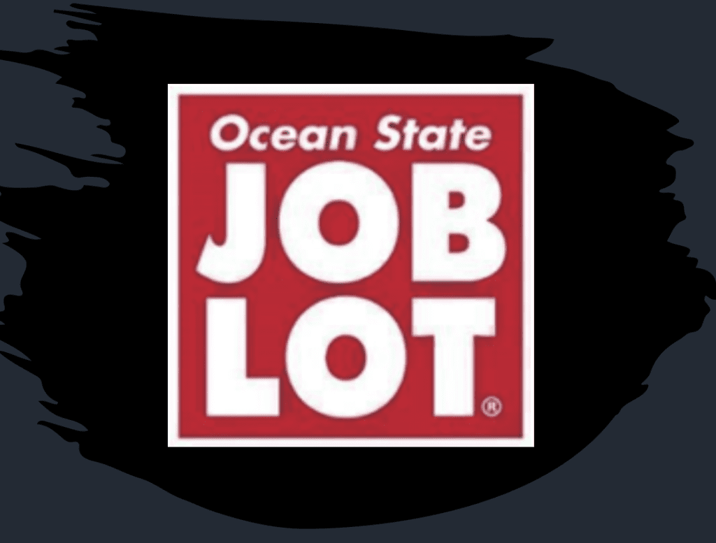 The Ocean State Job Lot logo on a dark background.