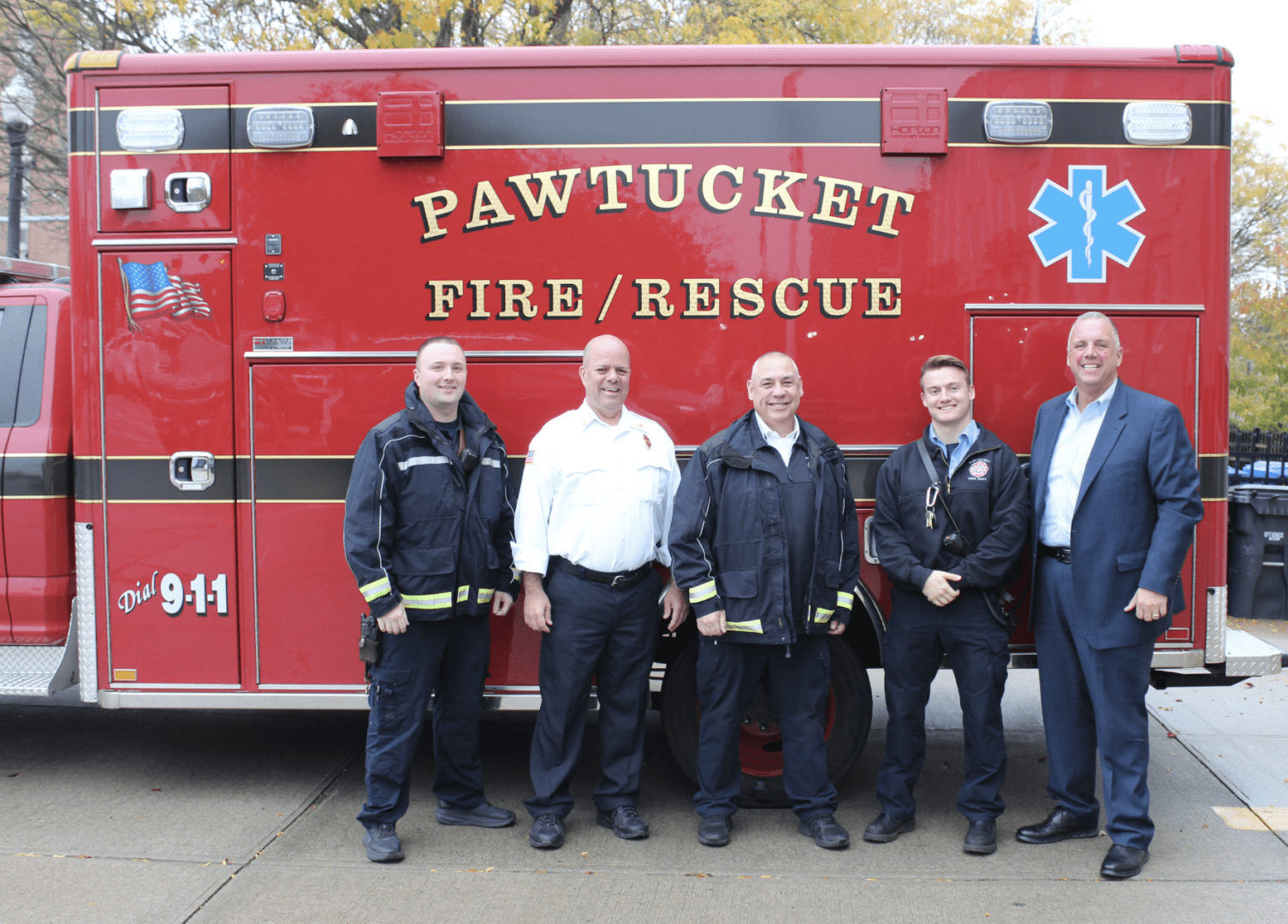The Pawtucket Fire Department provides rescue services for emergencies in the city of Pawtucket.