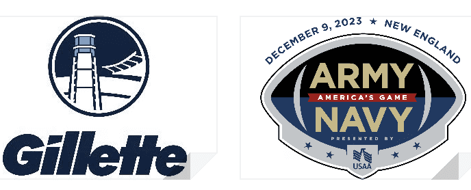 Army Navy game logos