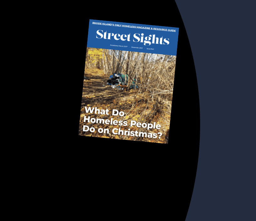 Street sights - what do homeless people do on Christmas?