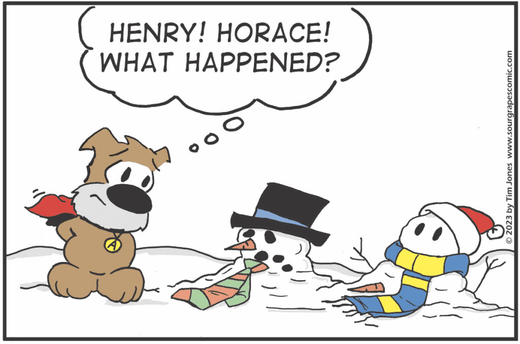 Henry, what happened? Did you read the latest comics?