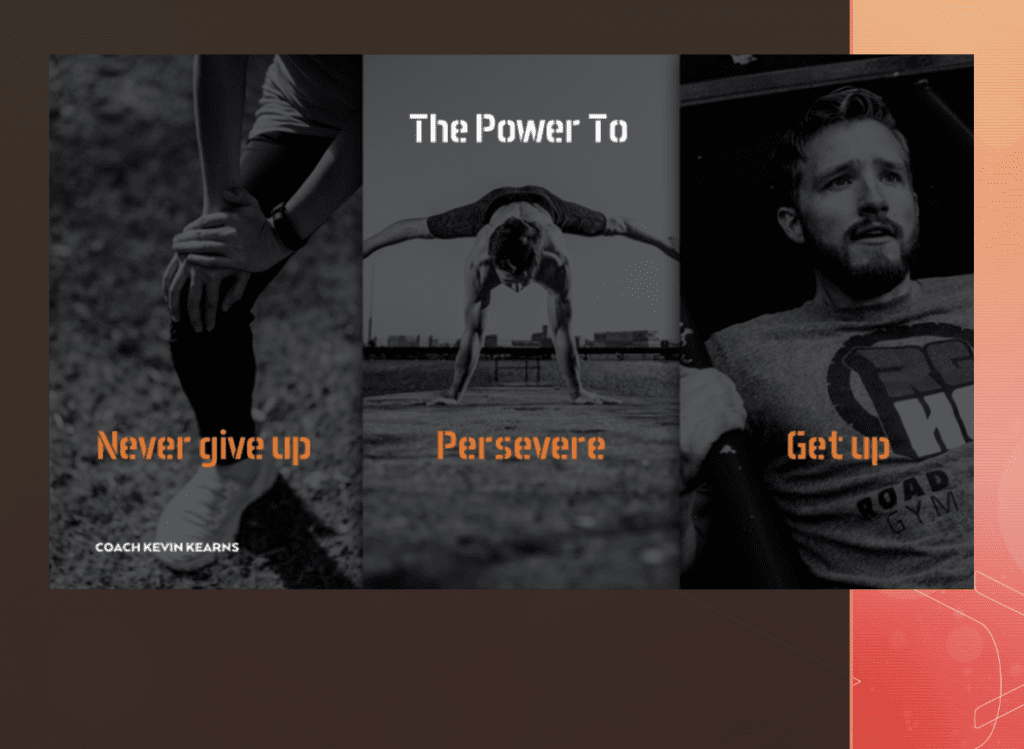 The power to never give up - the power to burn with Kearns - the power to never give up - the power to never give up.