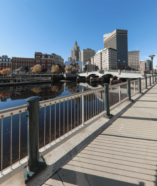 A bridge over the Providence River.