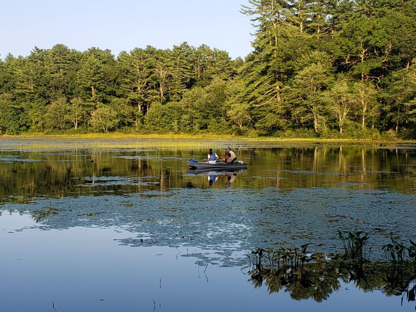 boat on breakheart pond