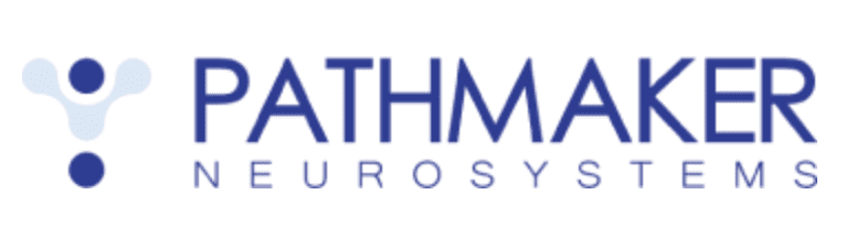 A blue and white logo of mathmatics neurosystems