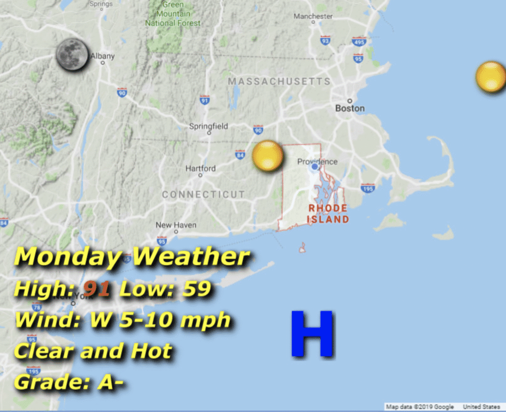 weather map RI Aug 4, 2025