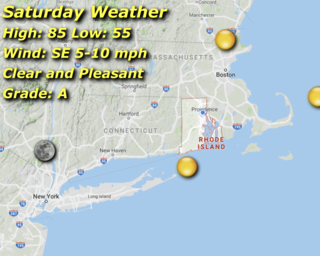 weather map for aug. 9, 2025