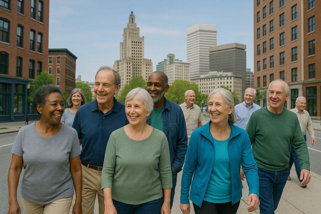 RINewsToday – Rhode Island Seniors Walk Program in Providence, Sept. 29, 2025