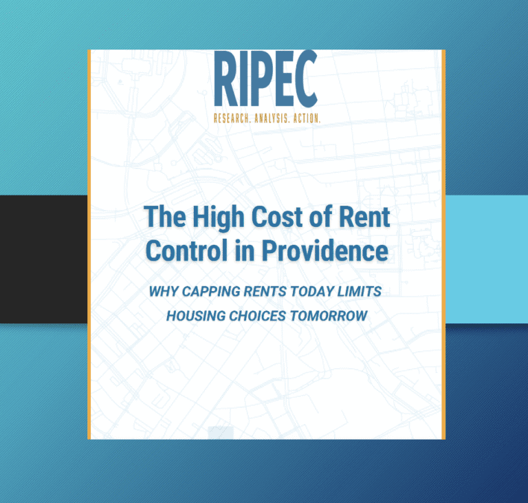 1007 Rent Study RIPEC Study Finds Rent Control Has Negative Long-Term Impacts on Housing