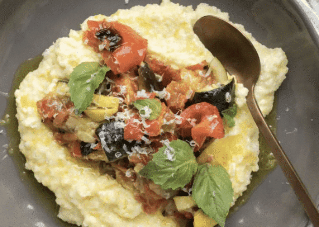 Cheesy Polenta