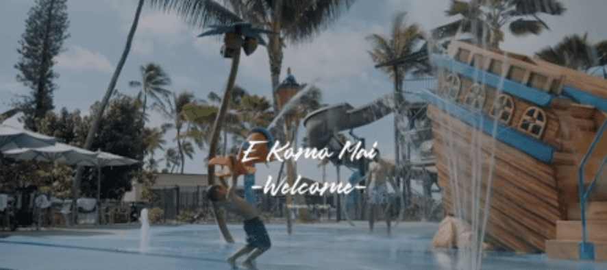 A man performs a trick on a skateboard near palm trees at sunset.
