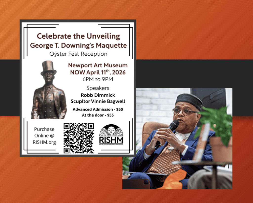George T. Downing Statue Preview Event in Newport with Roberts, Dimmick, Bagwell