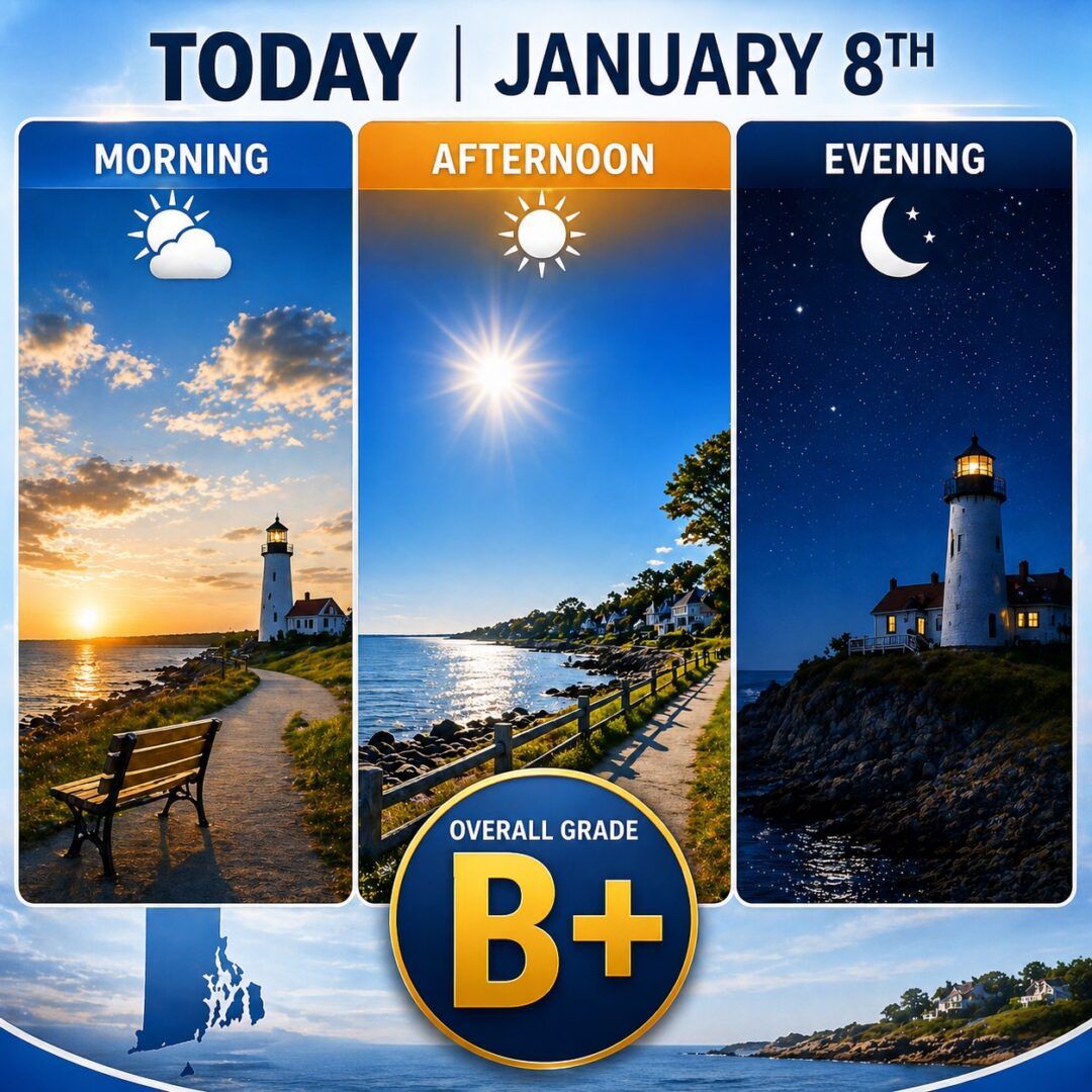 Rhode Island Weather for April 28, 2026