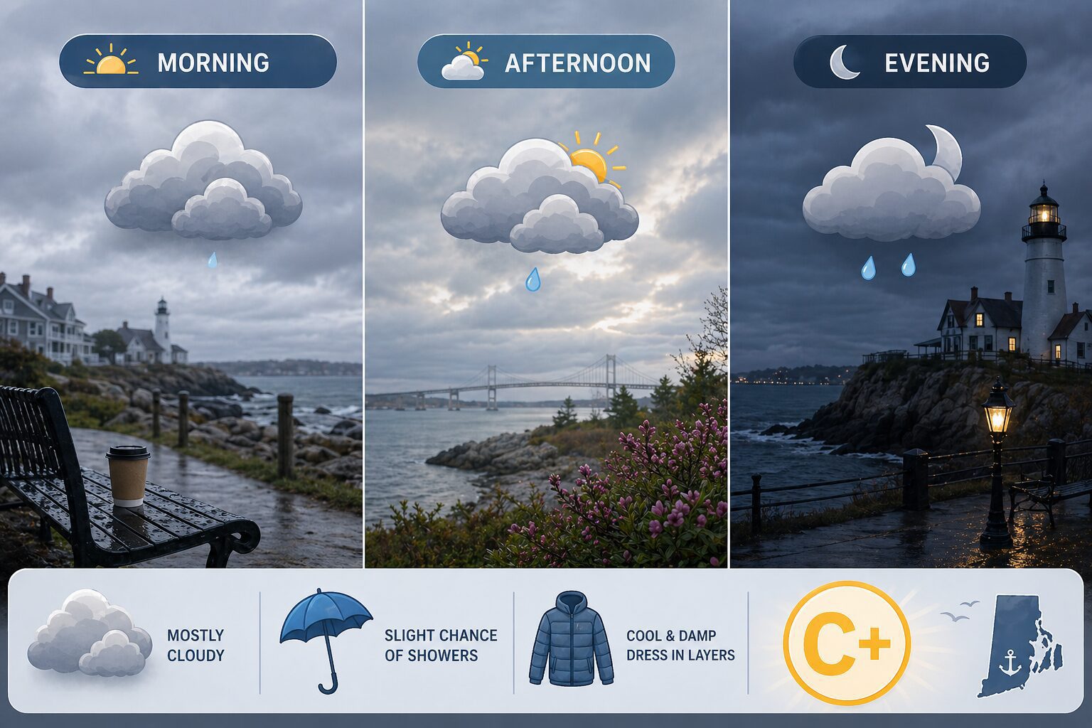 RI News weather forecast for april 26 2026