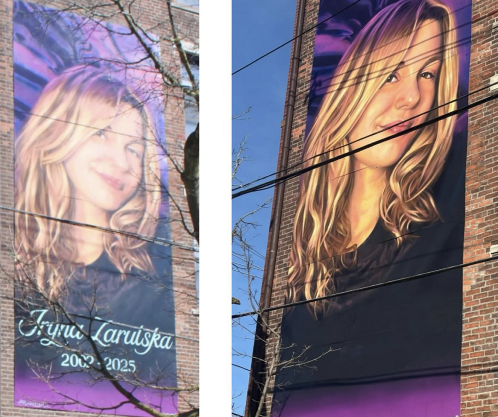 Public art demands we think. Erasing “Iryna” erases the reason to. New Mural in Providence.