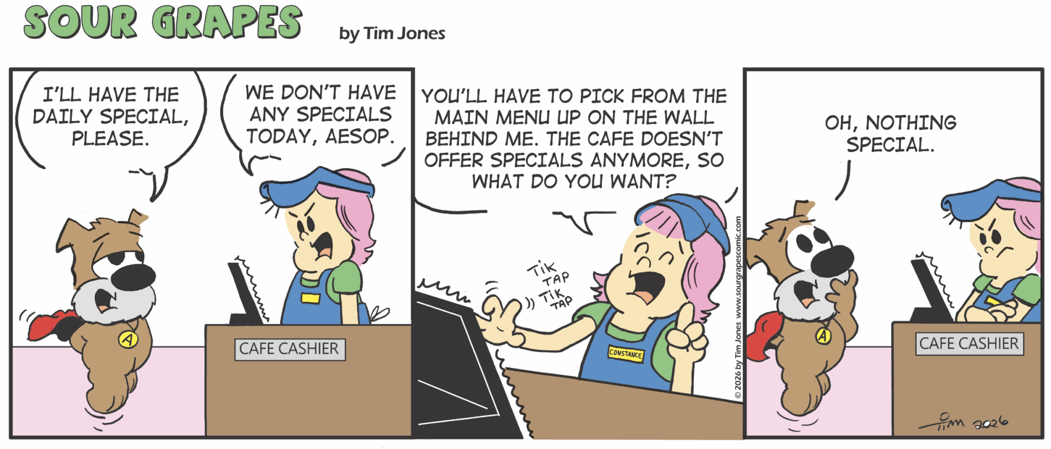 It's Time for Sour Grapes - April 15, 2026 - Tim Jones