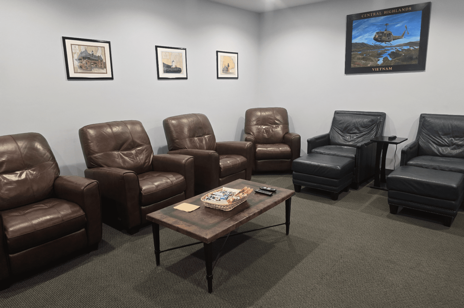 TF Green Airport Military Lounge