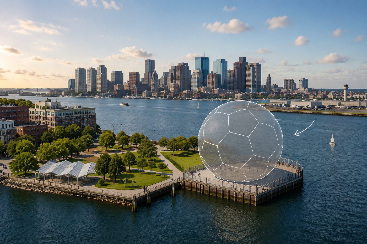Boston soccer ball for FIFA World Cup