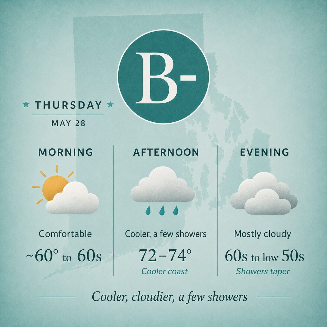 RI Weather for may 27, 2026