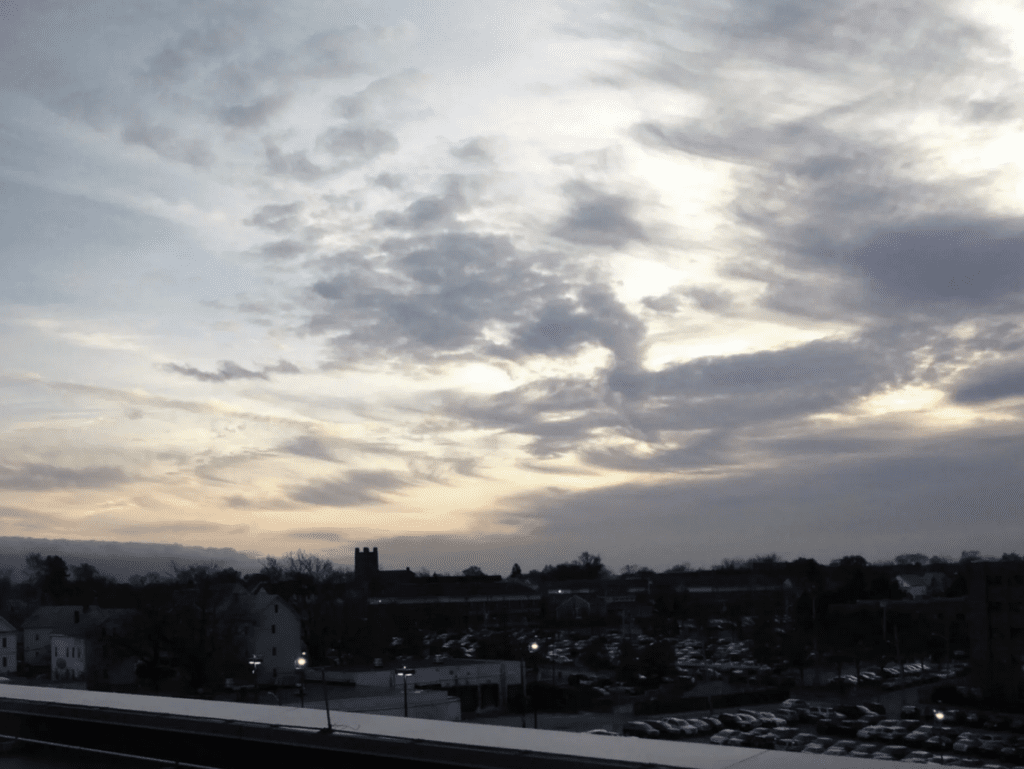 homeless in RI providence skyline