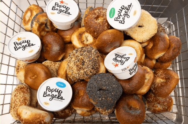 pop-up bagels