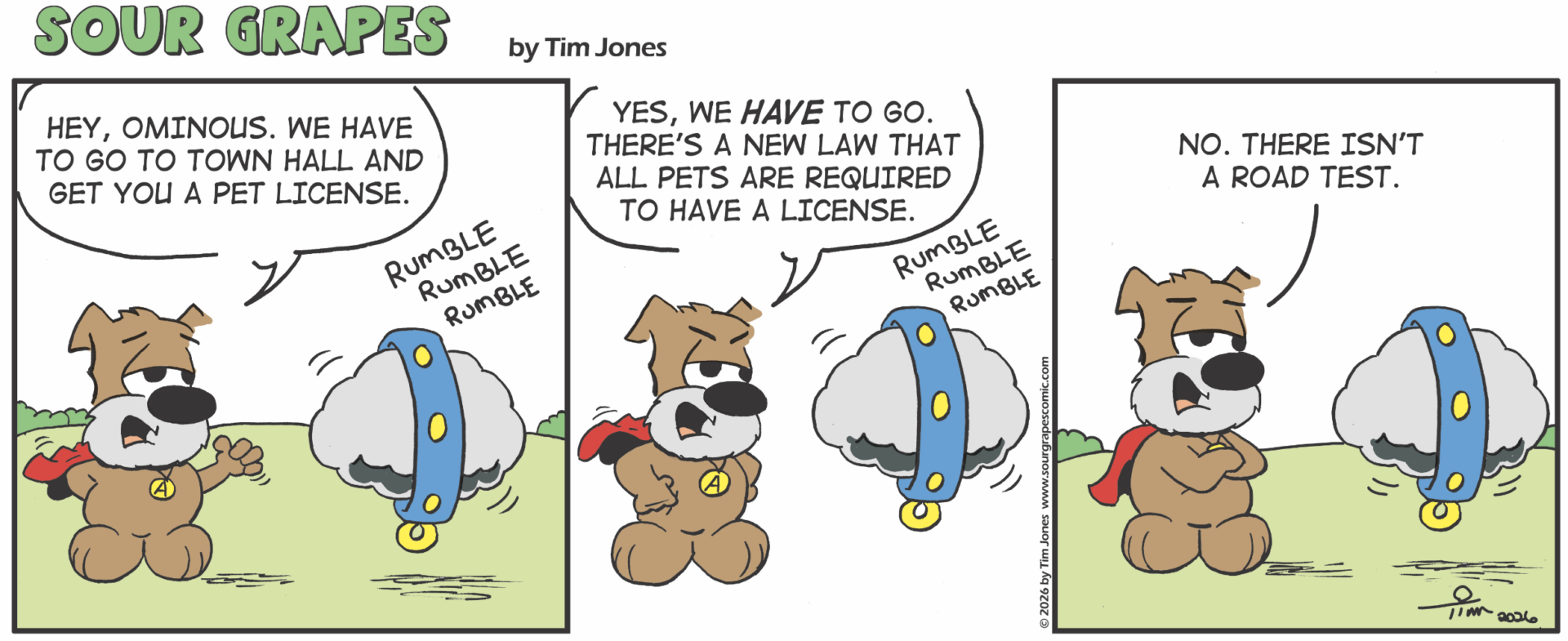 Sour Grapes cartoon for 5-27-2026