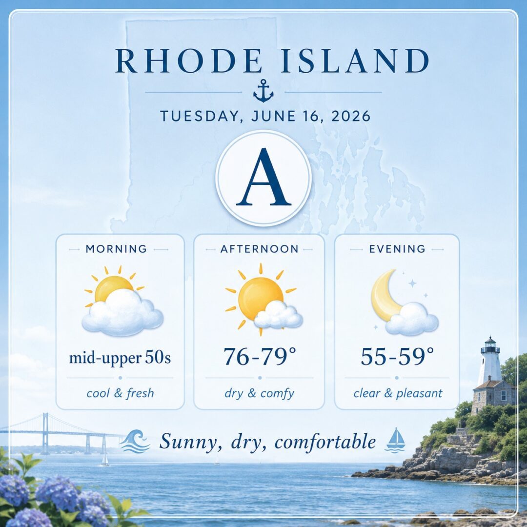 RI Weather for 6-15-2026