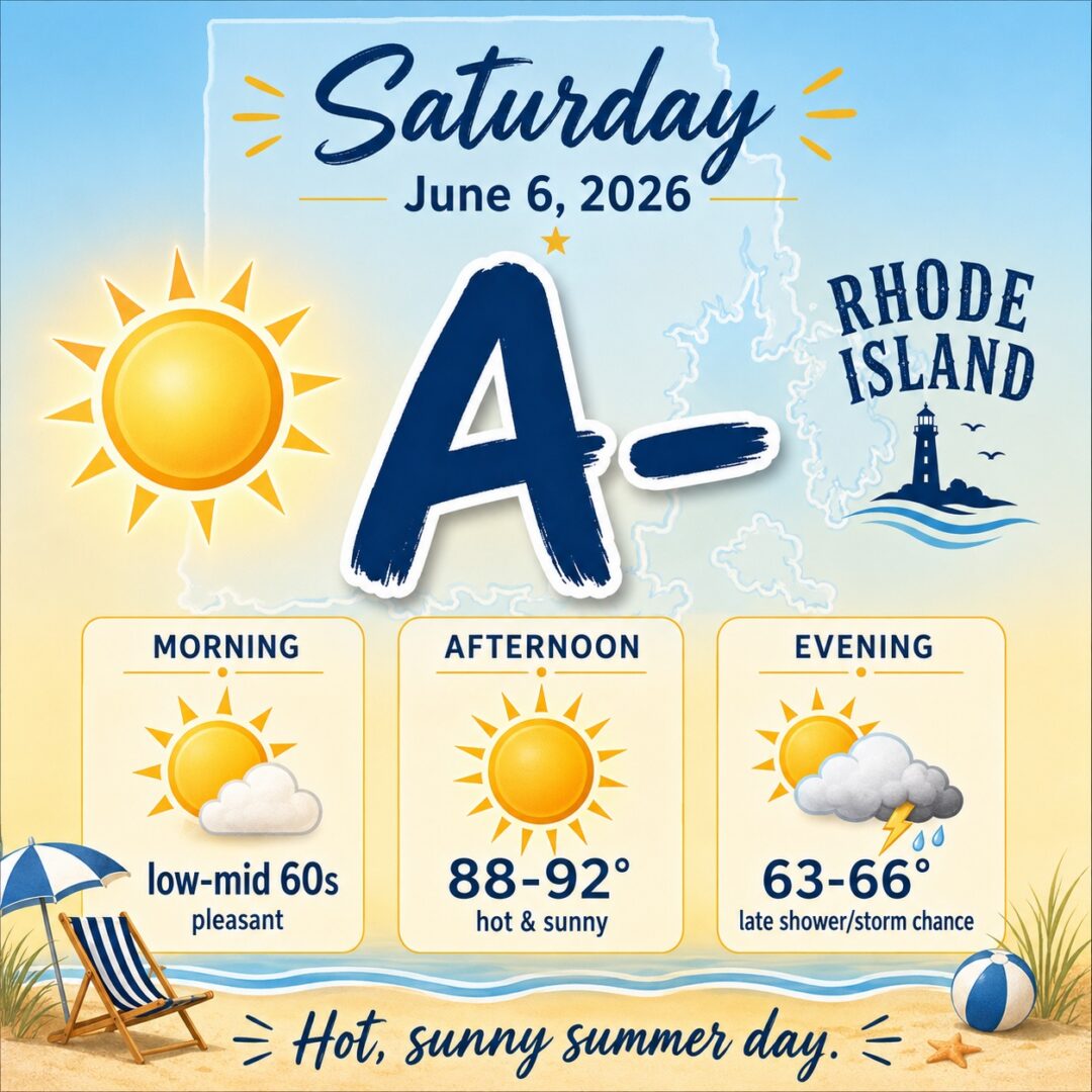 weather for june 6, 2026