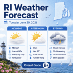 ri weather for 6/30/26